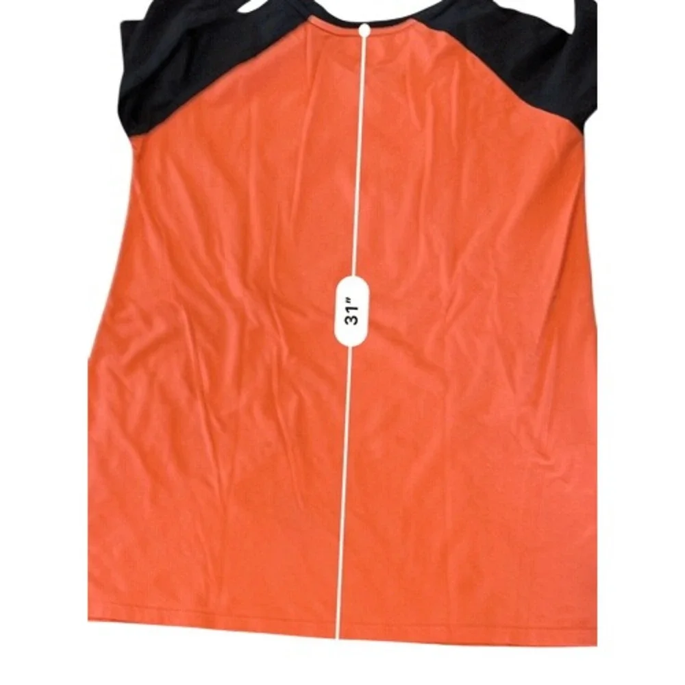 Buc-ees Snack & Nap Orange Black Baseball Sleep Shirt‎ Sleepwear Nightgown L/XL